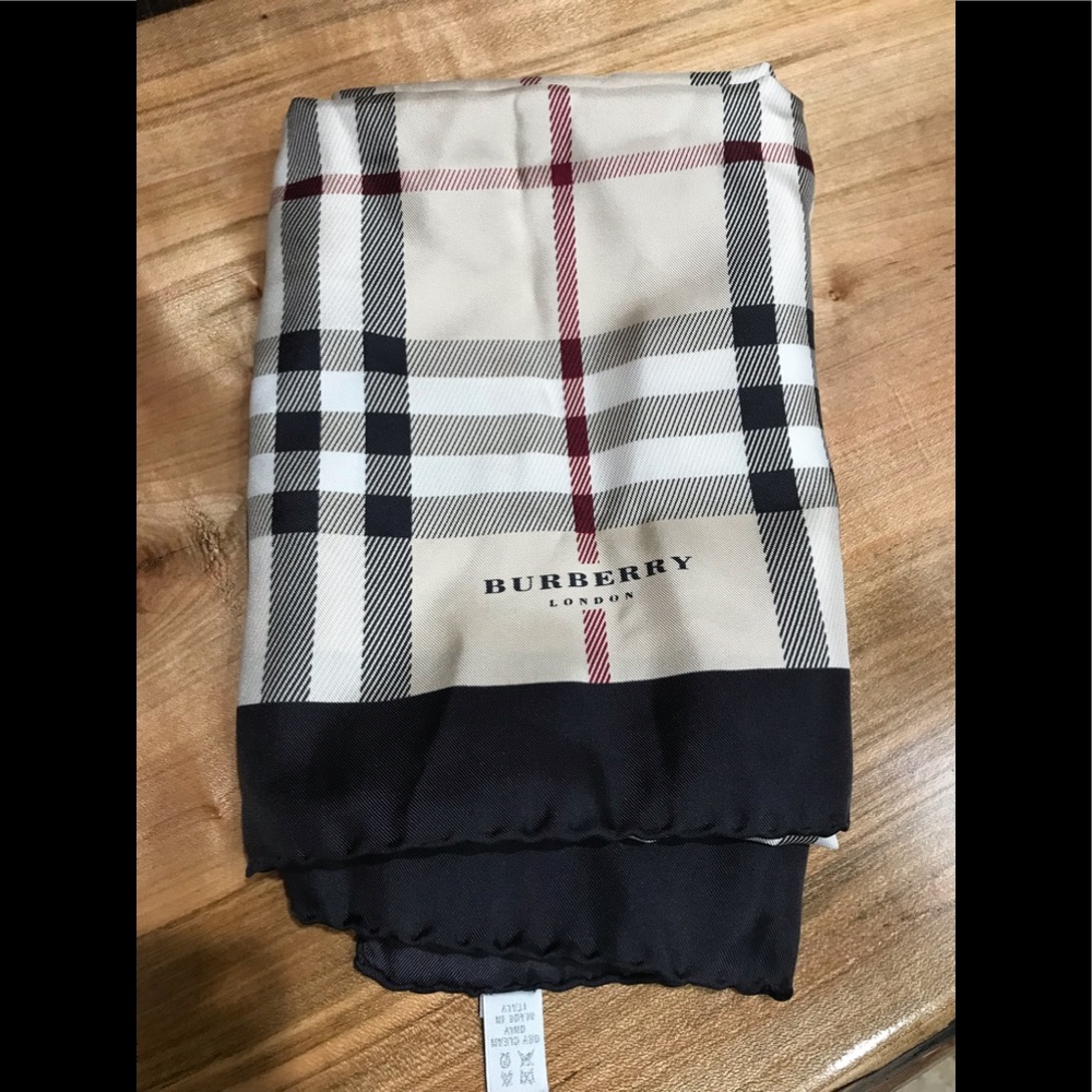 Burberry square scarf, open to reasonable offers